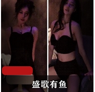 虎牙高颜值主播盛歌有鱼小号热舞疯狂坐莲