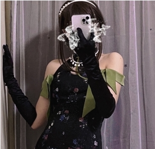 新星动漫博主《小青茗》新作八重神子COS全集