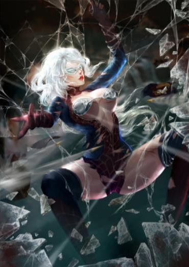 Cosplay蜘蛛侠大战美艳女妖《kiki》劲爆作品