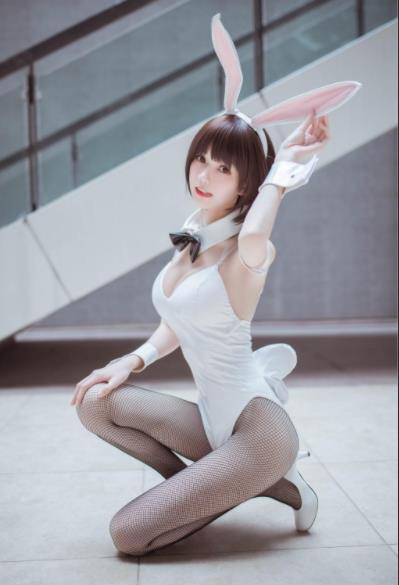 柚子猫加藤惠cos大