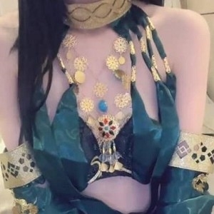 橘红色女神安安老师Cos迦南，语音逗趣男演员，1V205M，让你心旷神怡