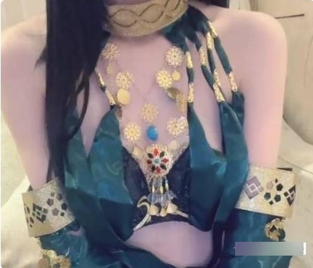 橘红色女神安安老师Cos迦南，语音逗趣男演员，1V205M，让你心旷神怡