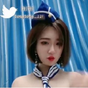 快手社保19万粉丝大罩杯网红唯唯