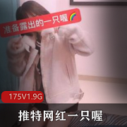 抖音80W粉丝网红推特网红超萌妹子一只喔