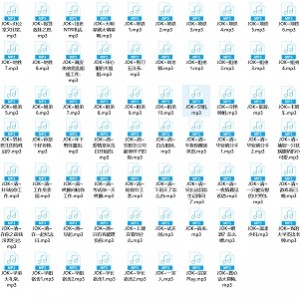 JOK68部定制音频合集1.6g珍藏版含幽默与情感精彩内容