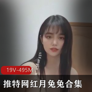 推特网红月兔兔合集：高能短视频，舞蹈颜值身材全收录19V-495M