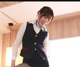 桥本有菜：可爱空姐装大长腿，无圣光破解中文字幕