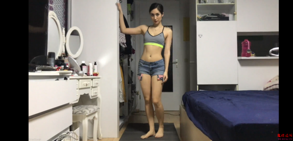 香港混血网红MaggieQ风韵瑜伽达人，1集244m