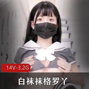 网红白袜袜格罗丫大罩杯妹子多样化展现，14个版本3.2G视频资源，美女身材手法玩法一应俱全