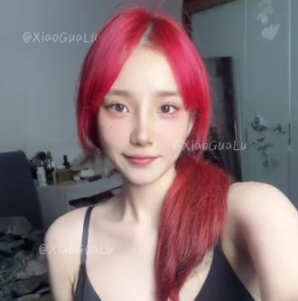 小瓜陆啪-K交自拍短视频19V-965M，可爱双丸子头露脸flj新晋精选