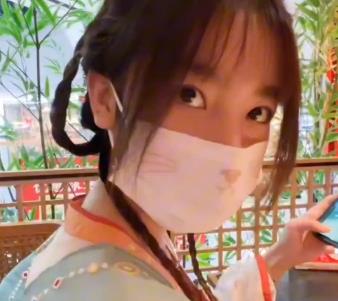 网红少女星米酱COS瑶妹作品1V，470M口红Sao颜值口罩