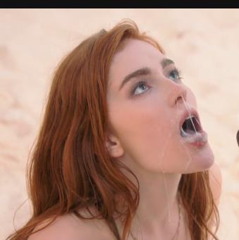 美女与野兽：白人气质美女与黑猩猩在沙滩上对决34分钟