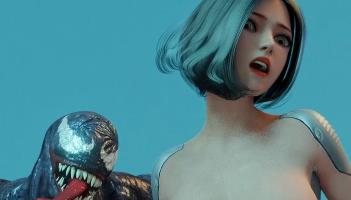 Amusteven巨匠制作!女超人蒂法与毒液、灭霸、惊奇队长的碰撞!动漫H漫无圣光,绝对值得拥有!