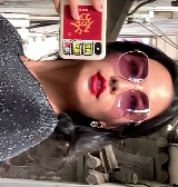 透视连衣裙高跟长腿美女