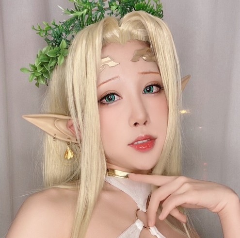 Twitter2B圣诞服女神《水淼aqua》原神雷神稀有合集