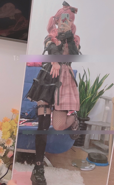 Twitter永劫无间女神《小鹿酱》蓝色星光白玫瑰系列合集