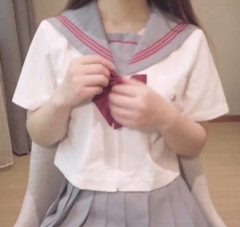 白丝JK服装洛美放飞自我，百度云资源2V564M