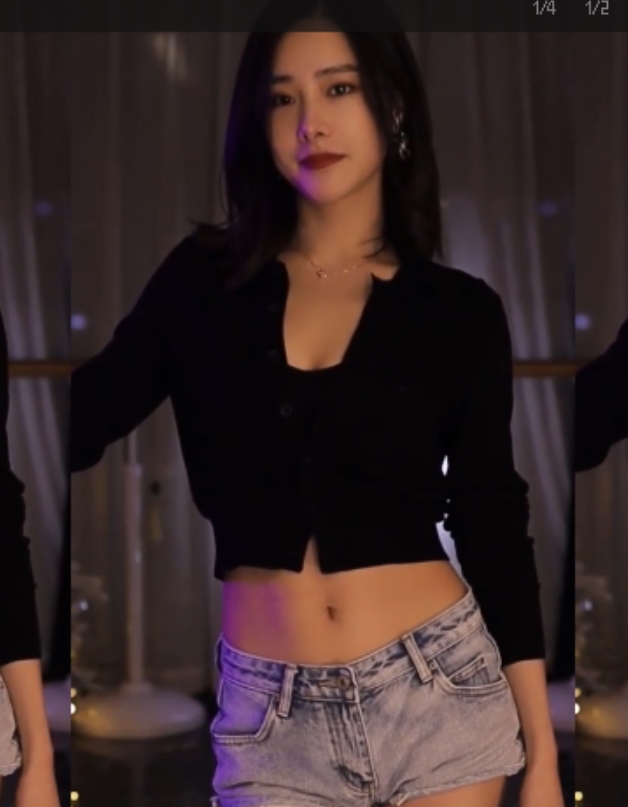 热舞达人王筱沫沫1月小合集：10个视频3.6G，舞姿优美动人