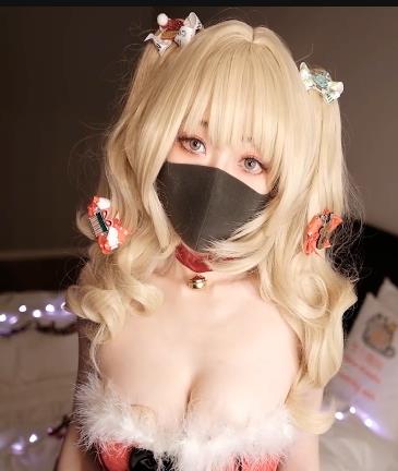 柚子猫最新圣诞美脚视频[1V-1.3G]30分钟超高清美腿诱人声音