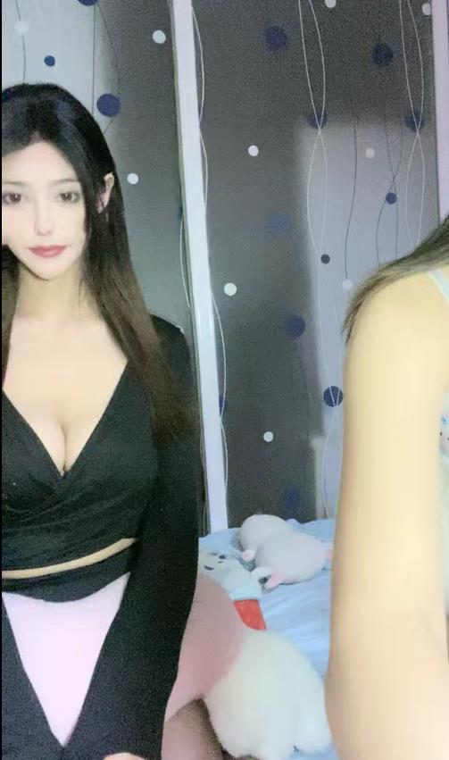 姐妹精选美颜滤镜黑丝白丝花银美腿直播1V-1.56G