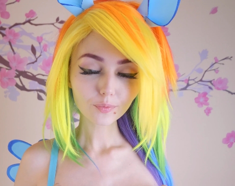 虎牙MH彩虹小马热舞15部4G太勾魂了