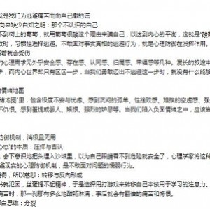 电子书《为什么我们总是在逃避》珍藏推荐