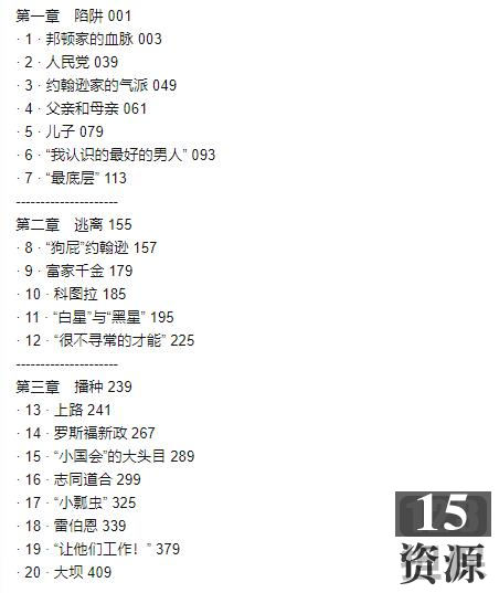 20世纪美国政治历史的必读书《权力之路》精准校对版