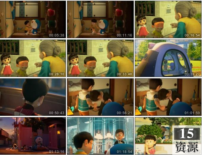 日本动画《哆啦A梦伴我同行2》高清珍藏推荐