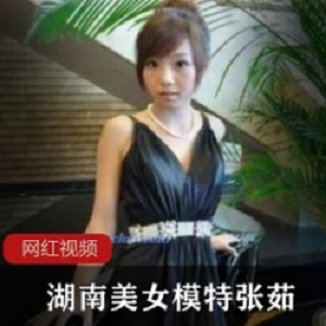 湖南美女模特张茹出名前与男友自拍作品合集
