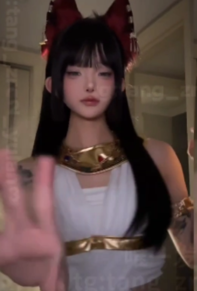 火辣绿小林子星野AI热舞抖音13部75M