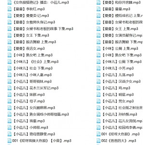 优质骚麦B站音频合集397部79G
